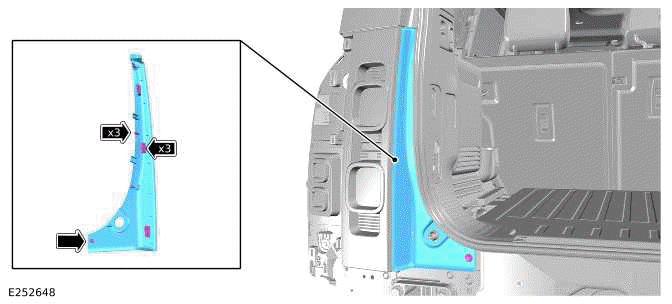 Central High Mounted Stop Lamp